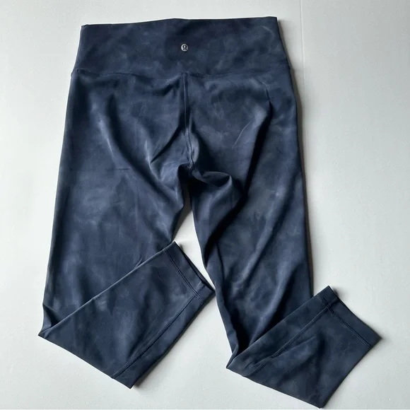 Lululemon Wunder Train blue diamond dye, size 12 - Picture 3 of 7